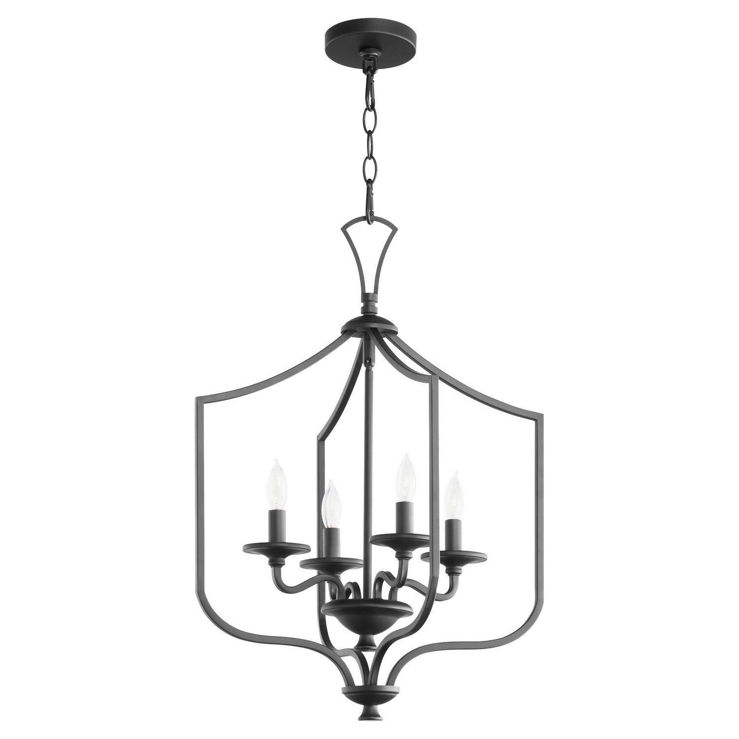 Quorum - 8021-4-59 - Four Light Entry - Maryse - Matte Black