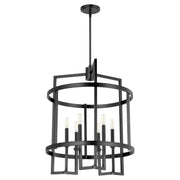 Quorum - 8174-6-59 - Six Light Entry - Merrick - Matte Black