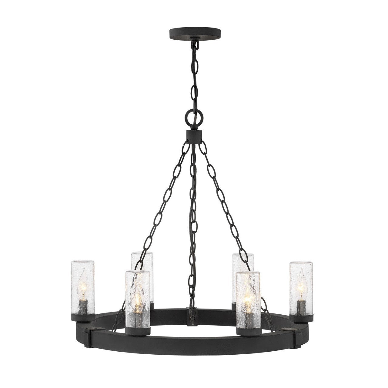 Hinkley - 29206BK - LED Hanging Lantern - Sawyer - Black