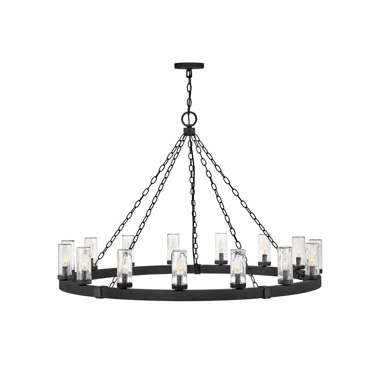 Hinkley - 29209BK - LED Hanging Lantern - Sawyer - Black
