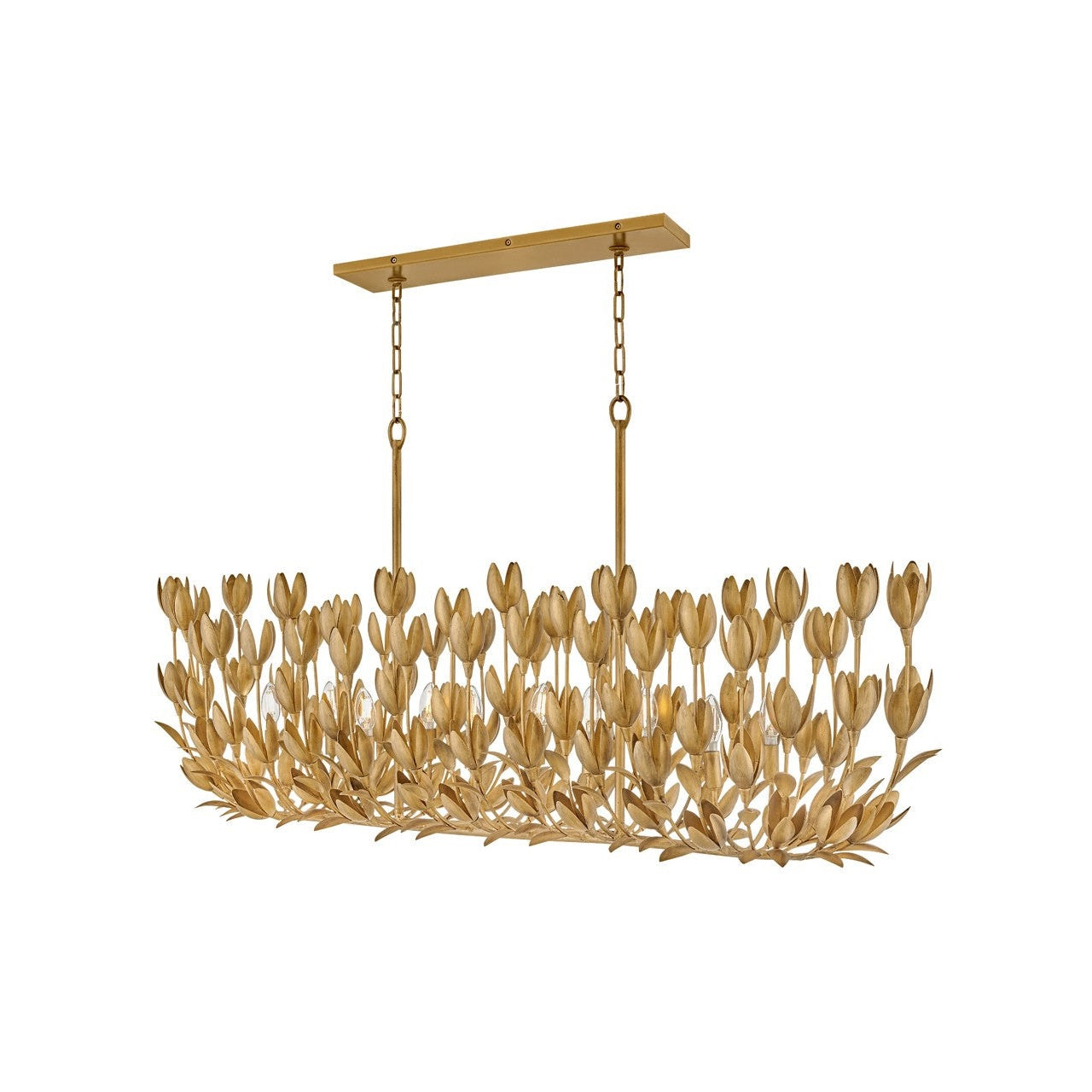 Hinkley - 30015BNG - LED Linear Pendant - Flora - Burnished Gold