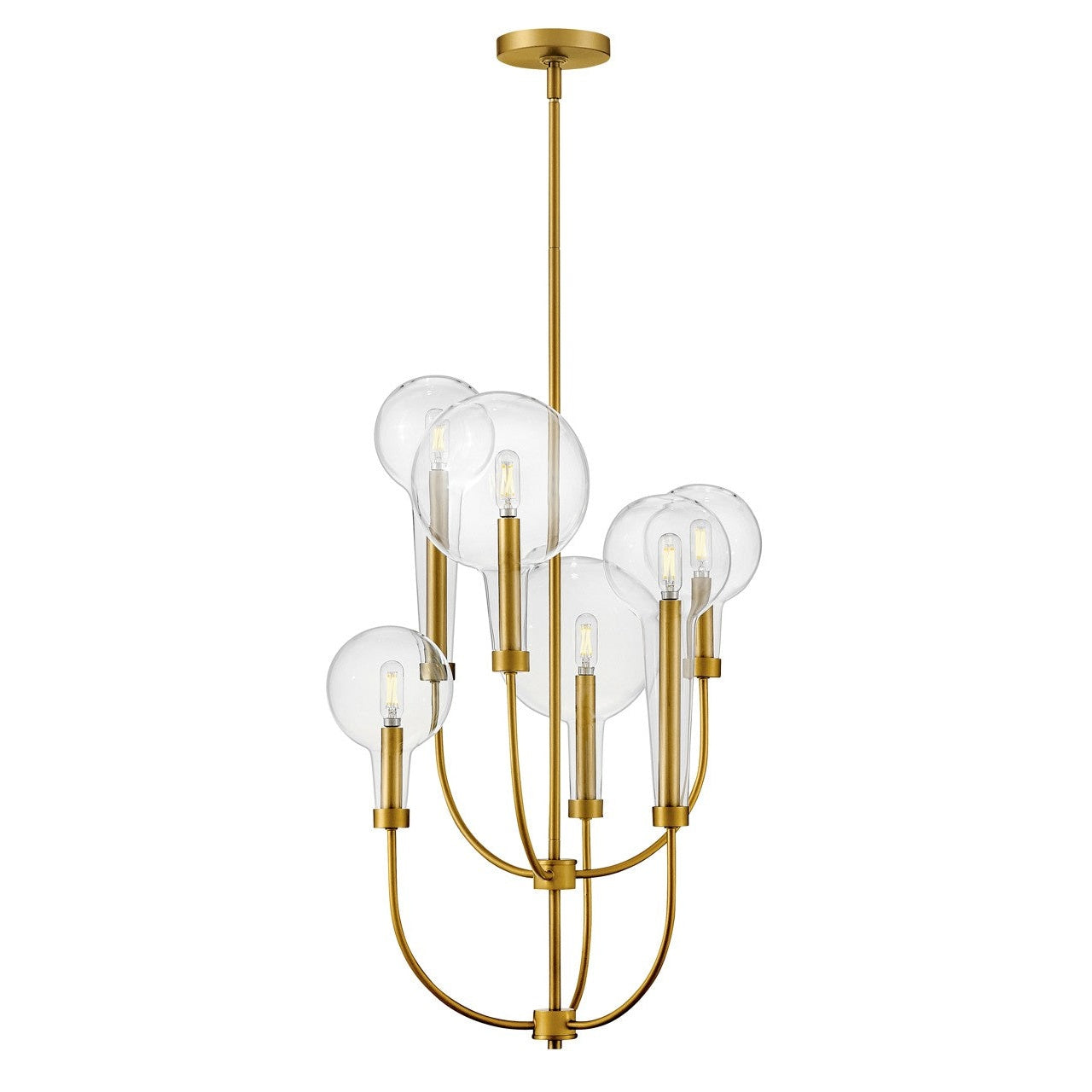 Hinkley - 30525LCB - LED Pendant - Alchemy - Lacquered Brass