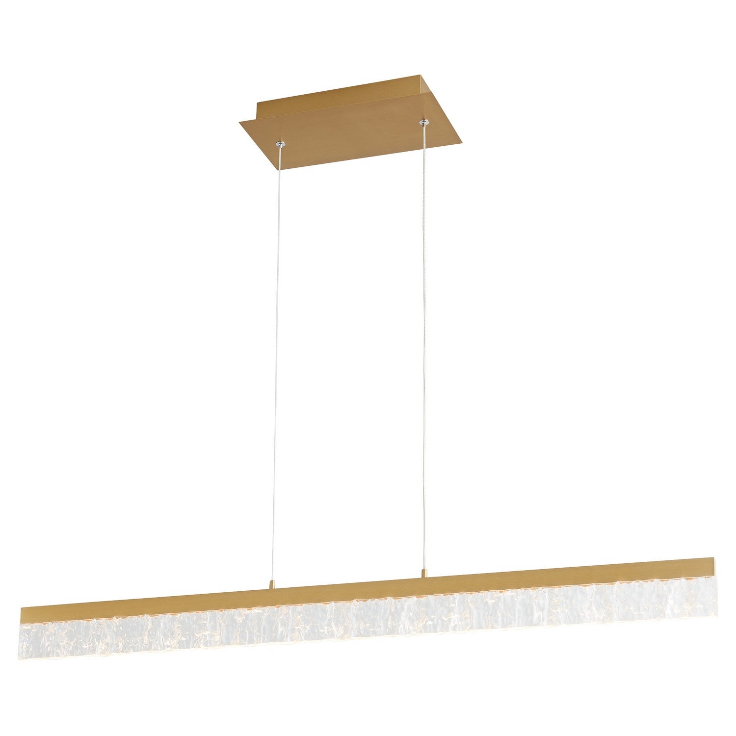 Quorum - 3-421-40 - LED Linear Pendant - Landon - Aged Brass