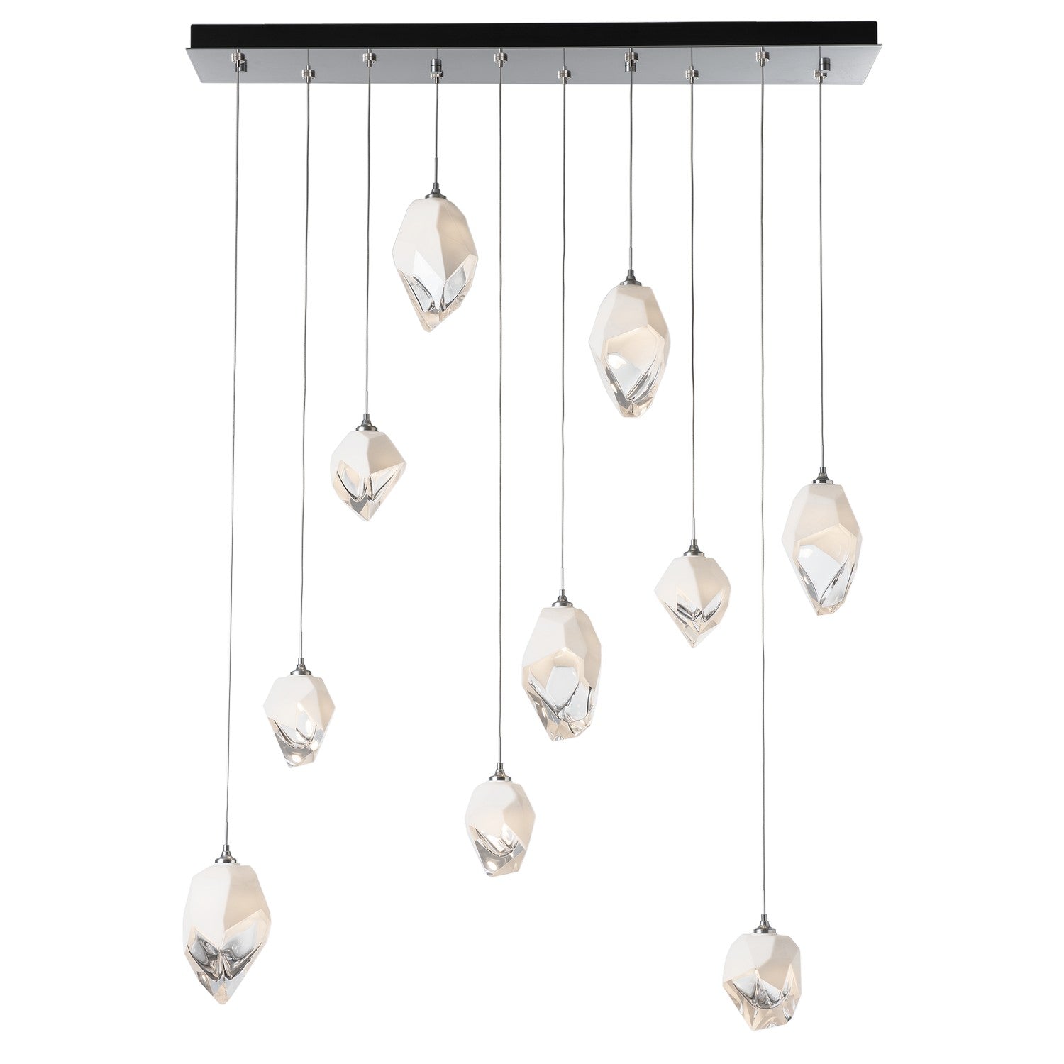 Hubbardton Forge - 131145-SKT-LONG-85-WP0756 - LED Pendant - Chrysalis - Sterling