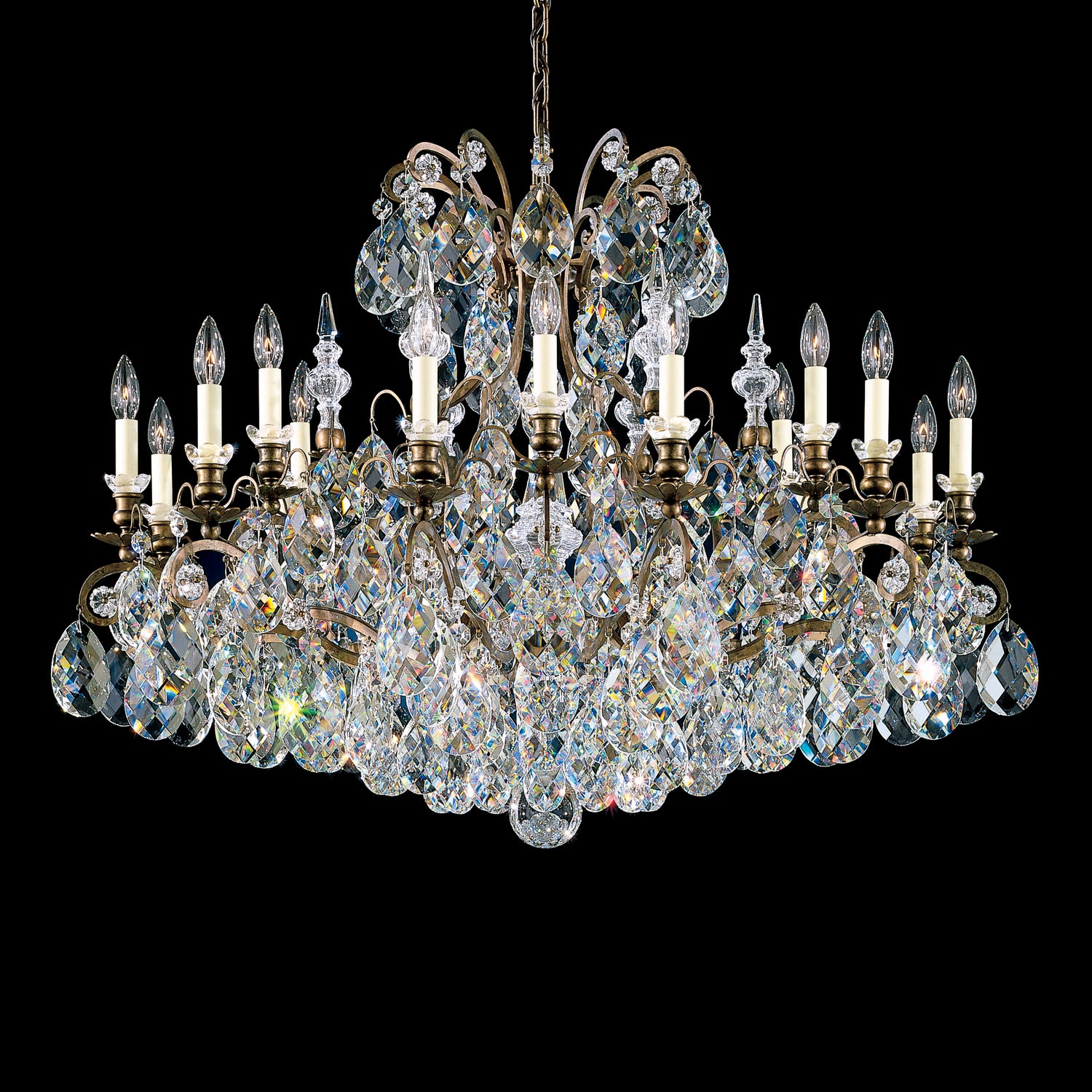Schonbek - 3792-76 - 19 Light Chandelier - Renaissance - Heirloom Bronze