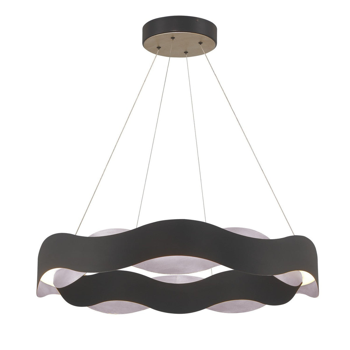 Eurofase - 31384-021 - LED Chandelier - Vaughan - Silver-Black