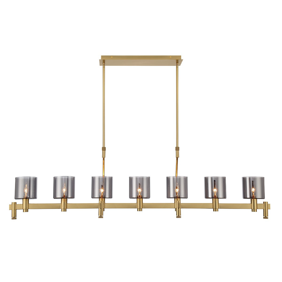 Eurofase - 45653-018 - Seven Light Chandelier - Decato - Gold