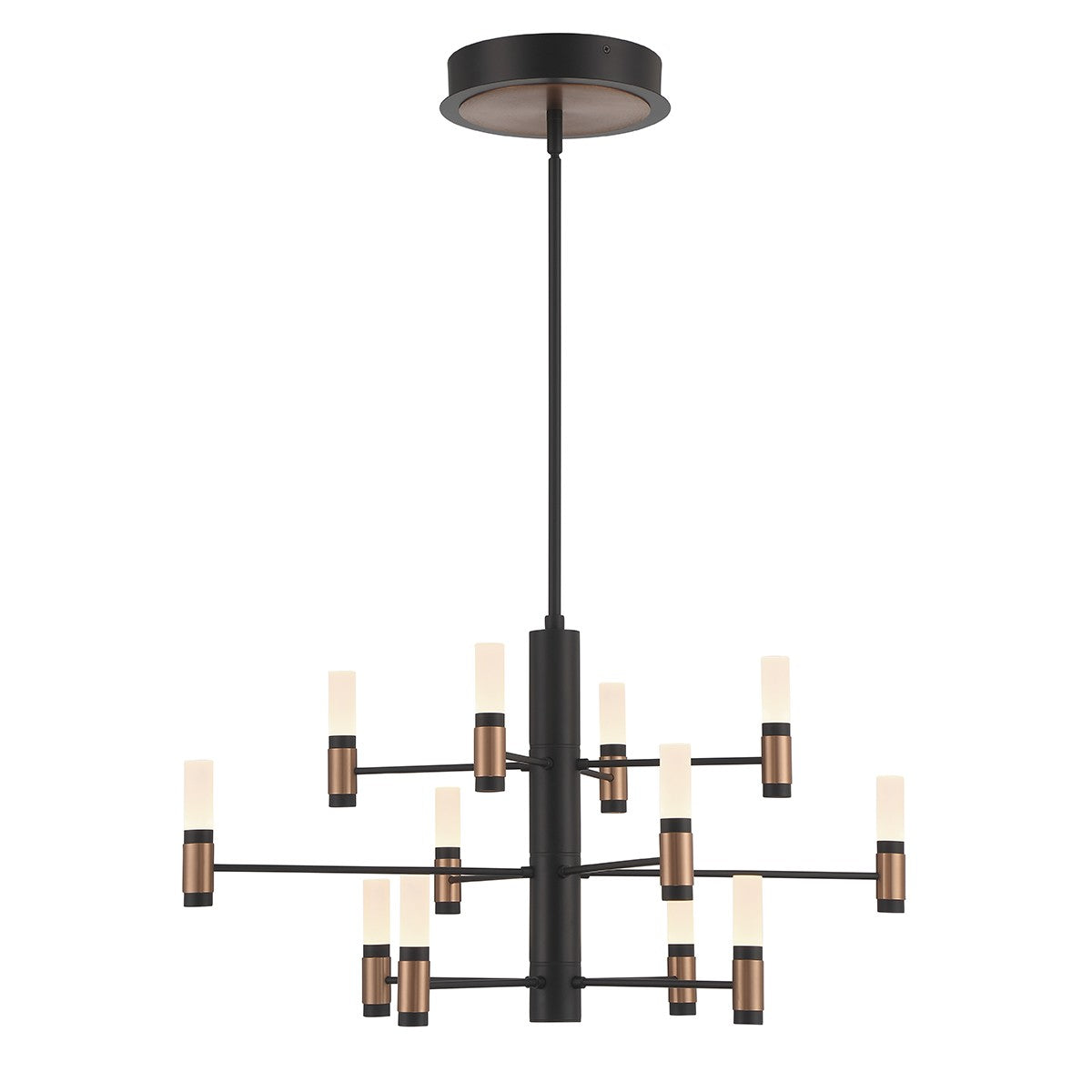 Eurofase - 46353-016 - LED Chandelier - Albany - Brass-Black