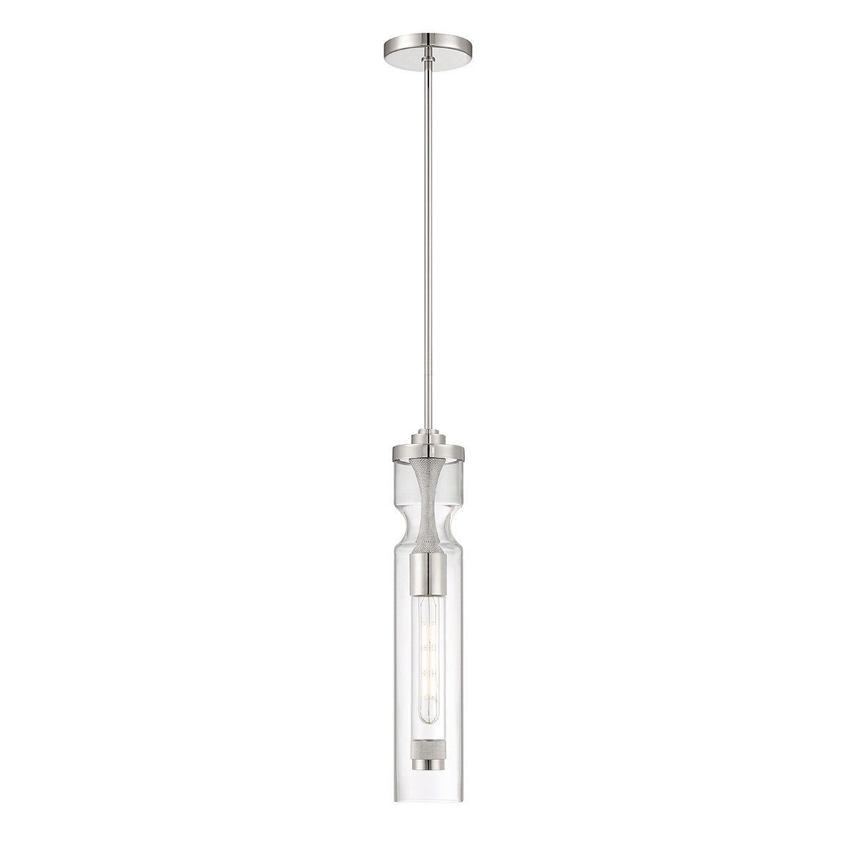 Eurofase - 46430-021 - One Light Pendant - Mistero - Satin Nickel