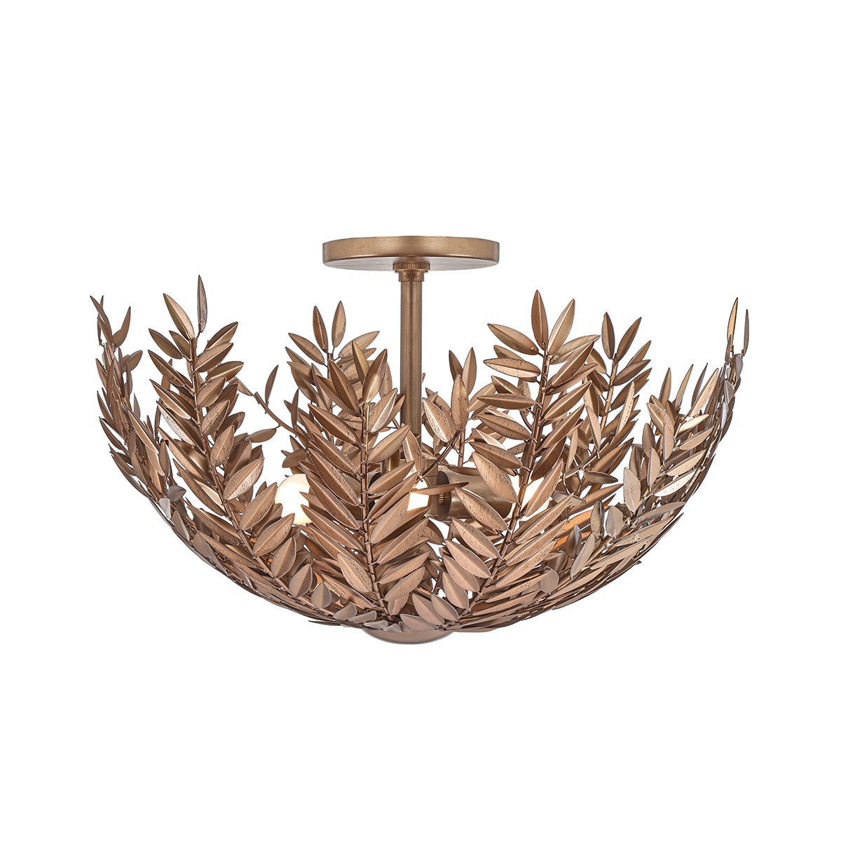 Eurofase - 46437-013 - Three Light Semi-Flushmount - Jalore - Bronze