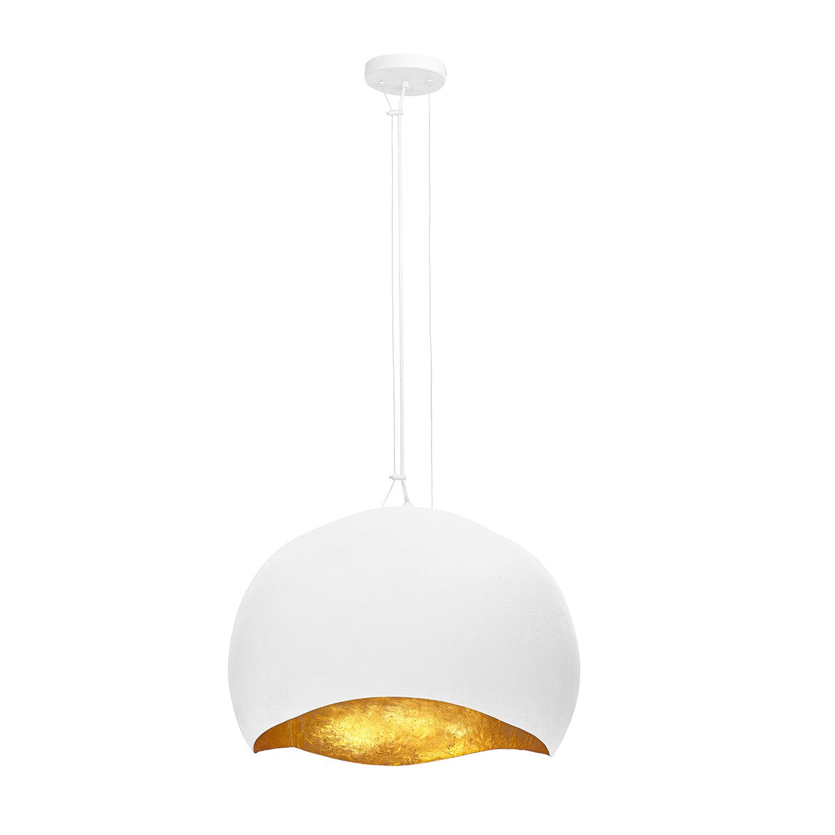 Eurofase - 46439-024 - Three Light Pendant - Baleia - White