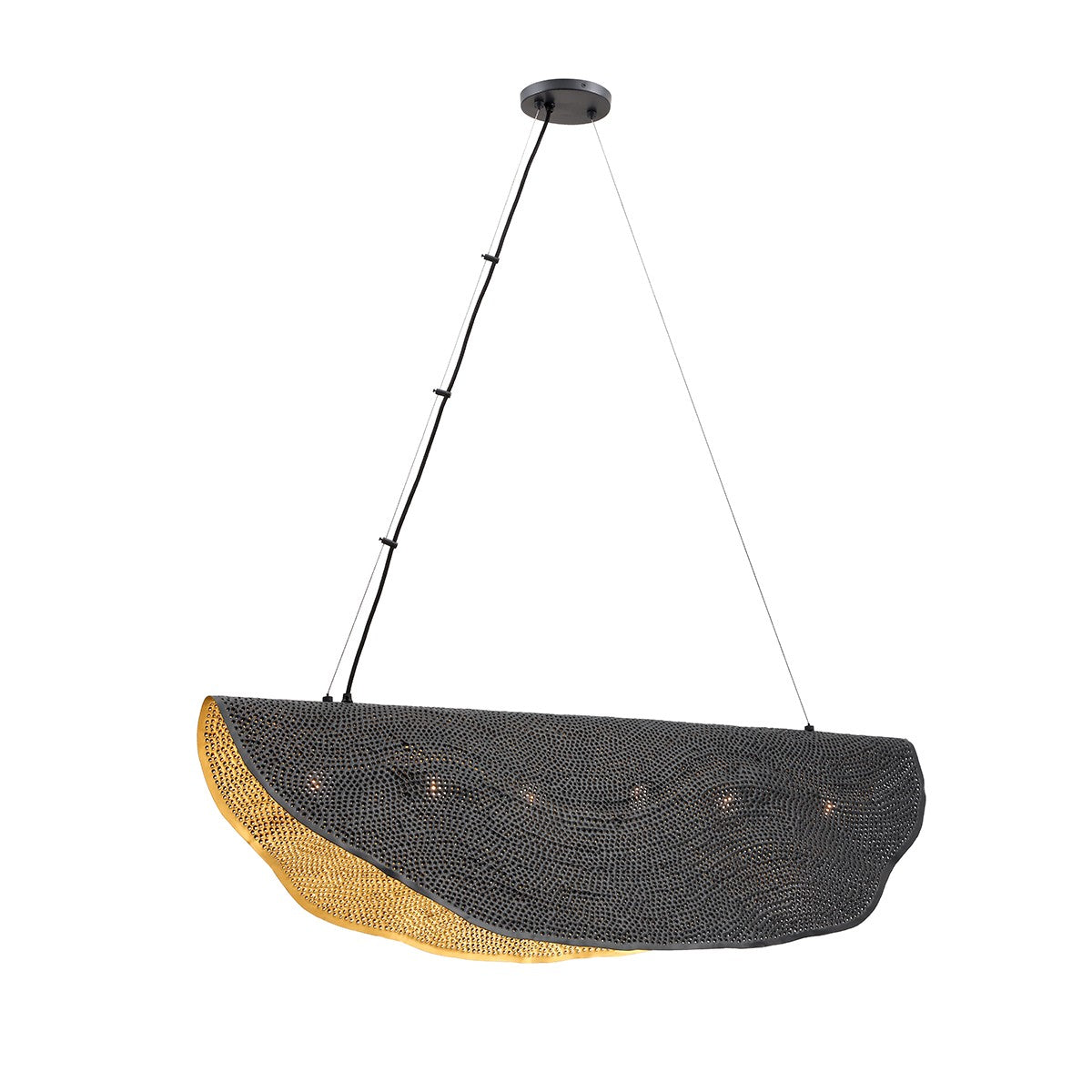 Eurofase - 46458-018 - Six Light Chandelier - Lahar - Bronze