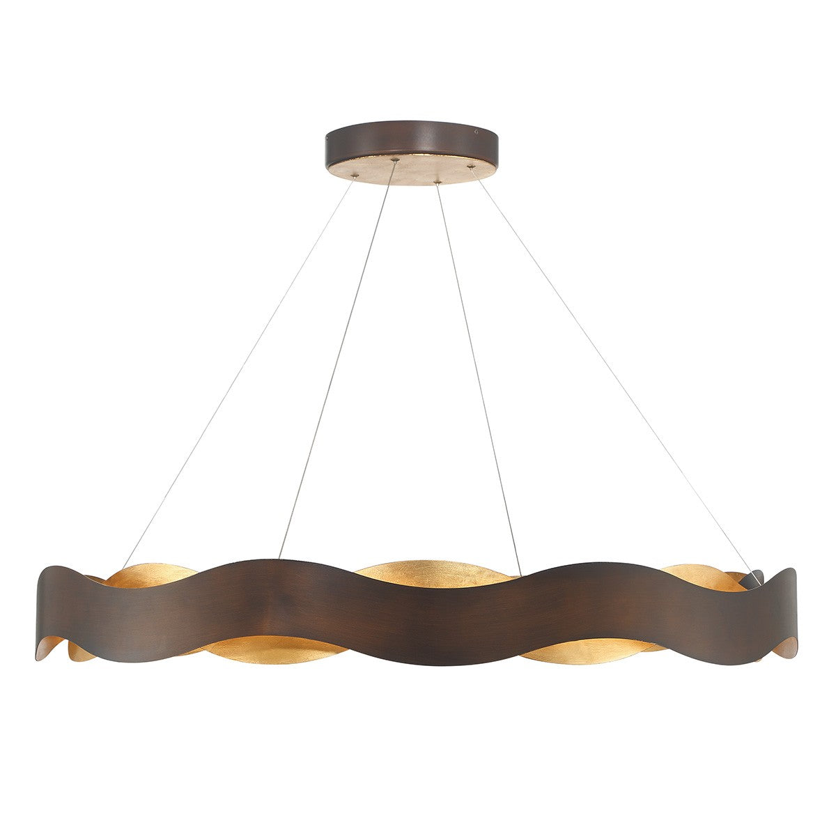 Eurofase - 46462-015 - LED Chandelier - Vaughan - Bronze-Gold