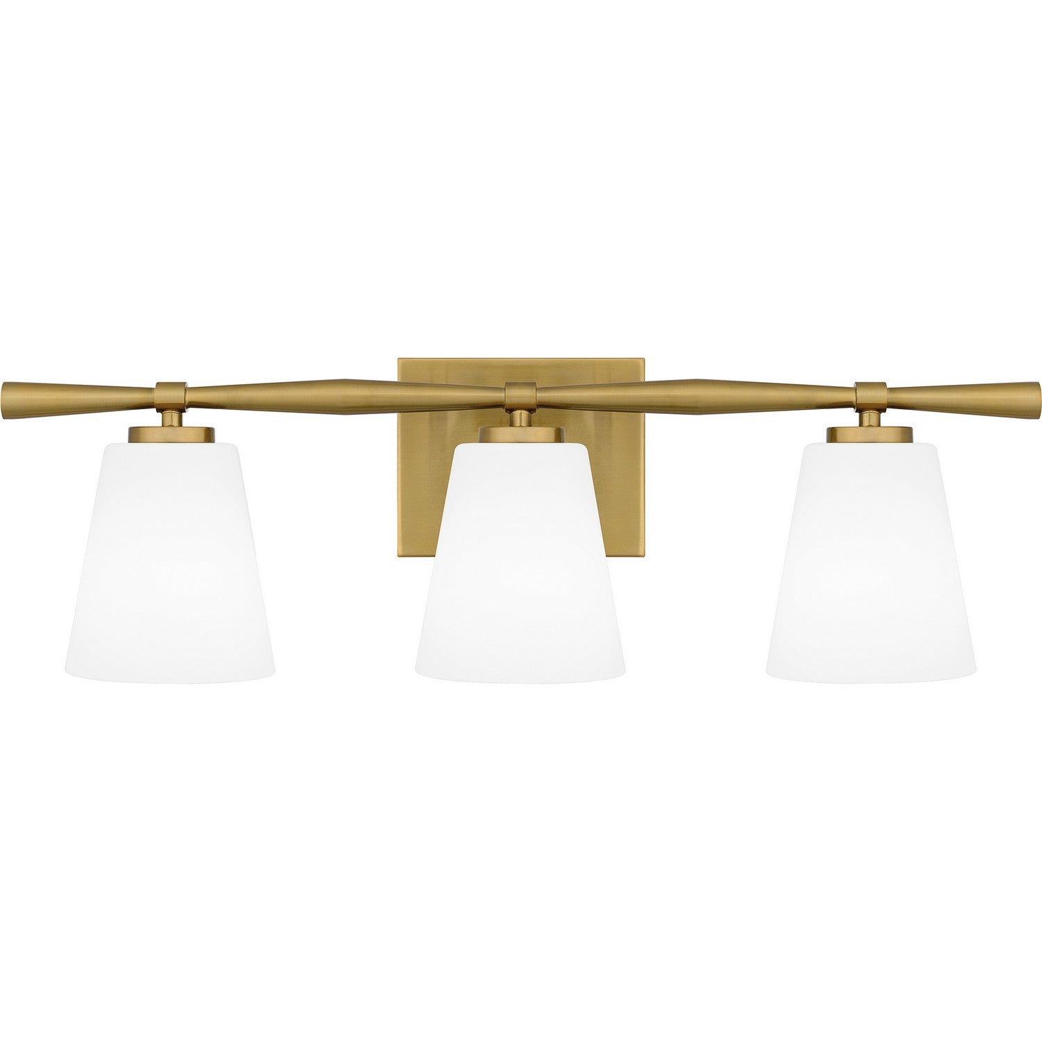 Quoizel - BID8623AB - Three Light Bath - Brindley - Aged Brass