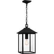 Quoizel - FTC1910EK - One Light Outdoor Hanging Lantern - Fletcher - Earth Black