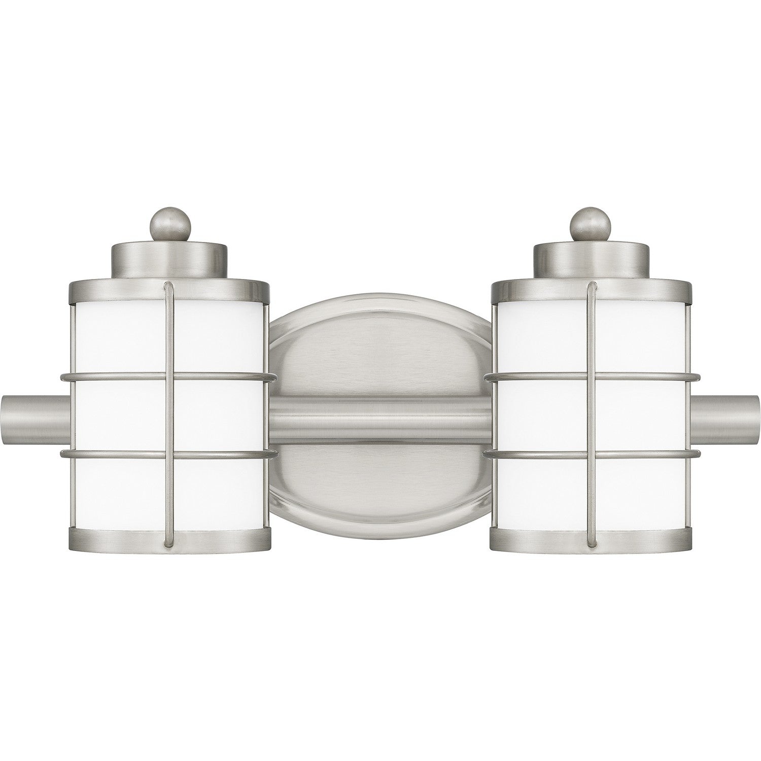 Quoizel - HZT8615BN - Two Light Bath - Hazlett - Brushed Nickel
