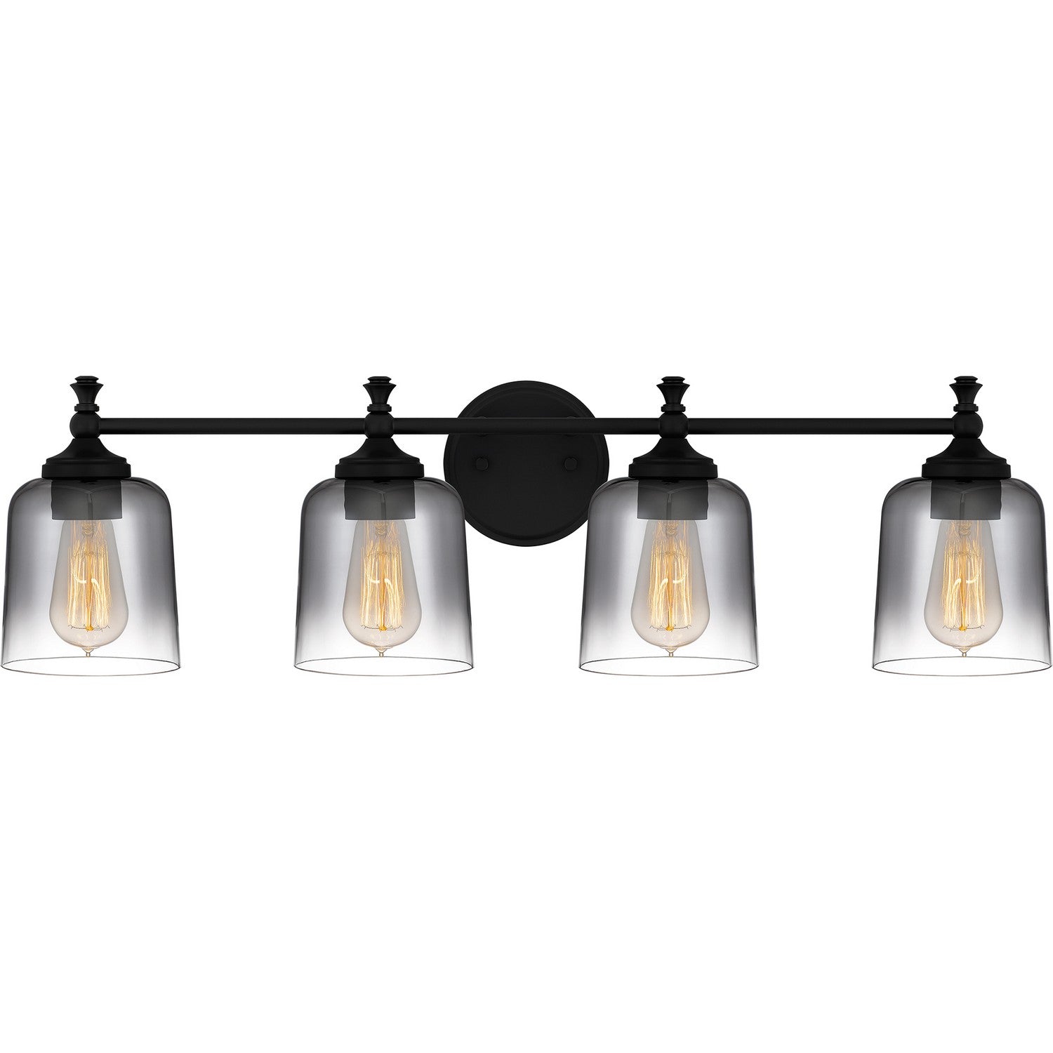 Quoizel - JEN8631MBK - Four Light Bath - Jenson - Matte Black