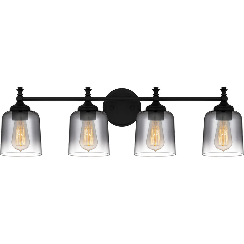 Quoizel - JEN8631MBK - Four Light Bath - Jenson - Matte Black