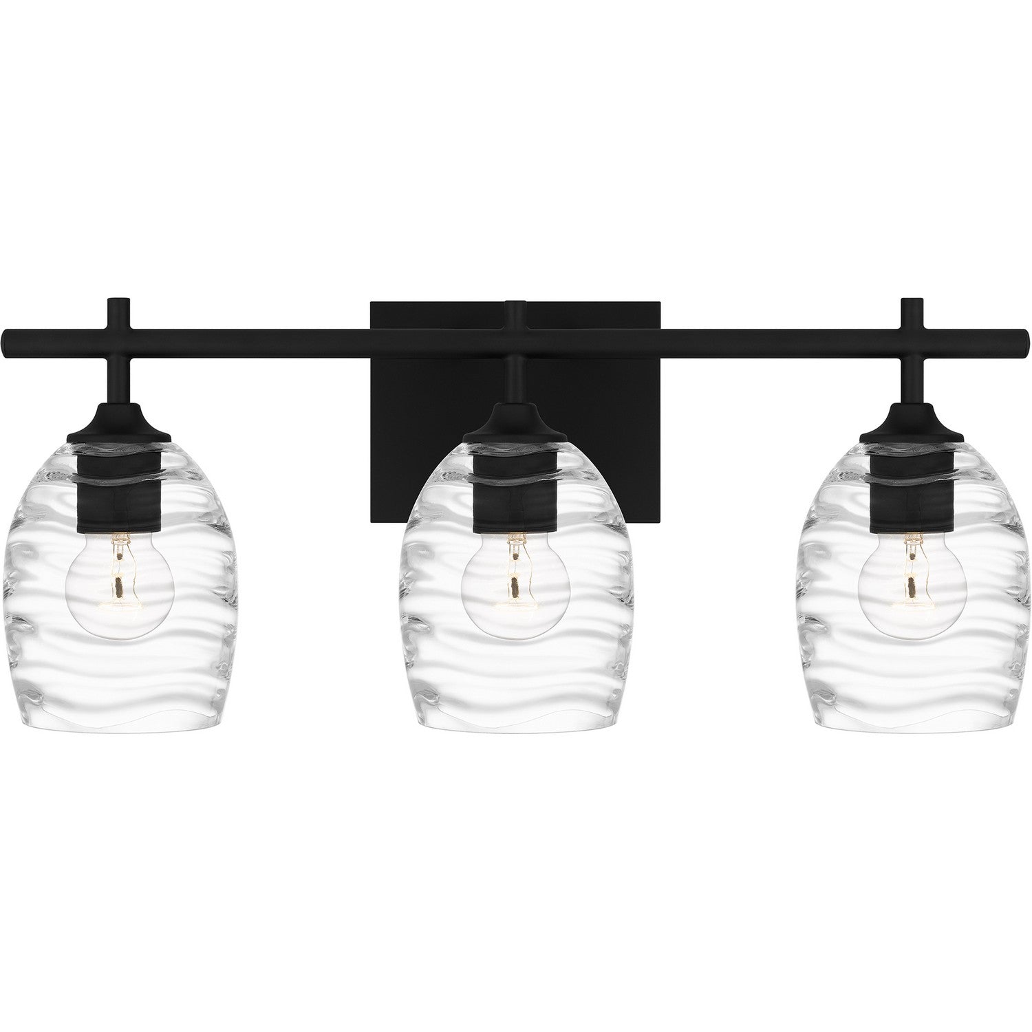 Quoizel - LCY8622MBK - Three Light Bath - Lucy - Matte Black