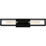Quoizel - LGN8624MBK - Two Light Bath - Leighton - Matte Black