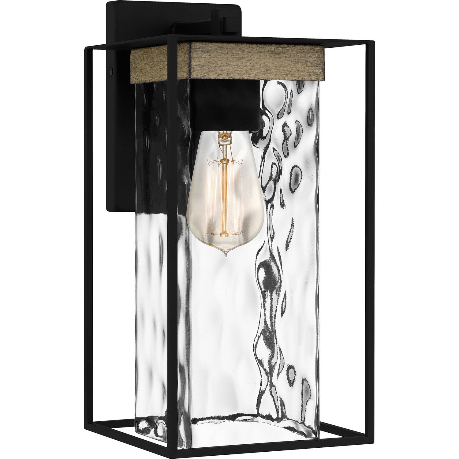 Quoizel - LWD8407MBK - One Light Outdoor Wall Mount - Longwood - Matte Black