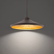 Modern Forms - PD-90324-BZ/GL - LED Pendant - Alfa - Bronze & Gold Leaf