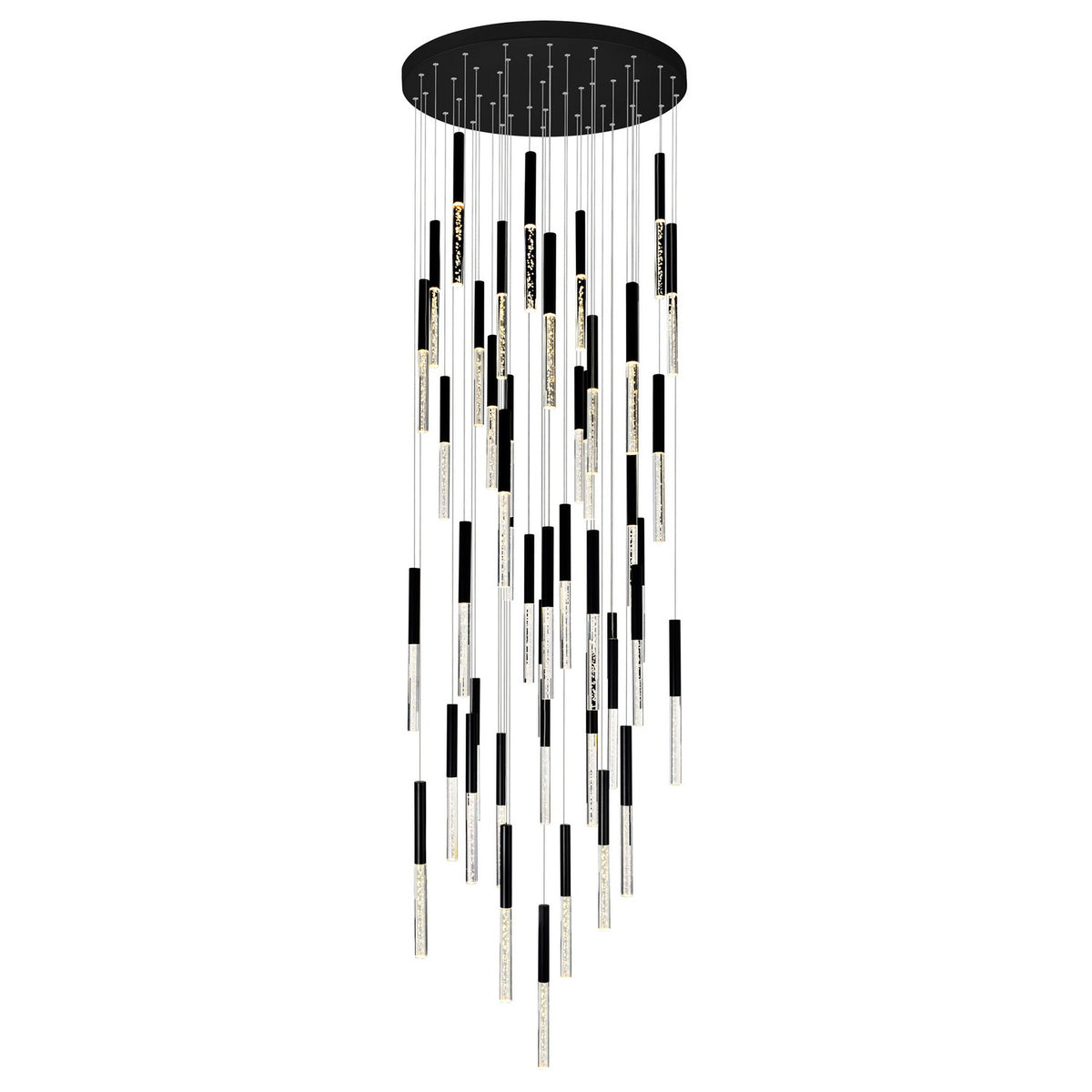 CWI Lighting - 1703P32-45-101 - LED Chandelier - Dragonswatch - Black