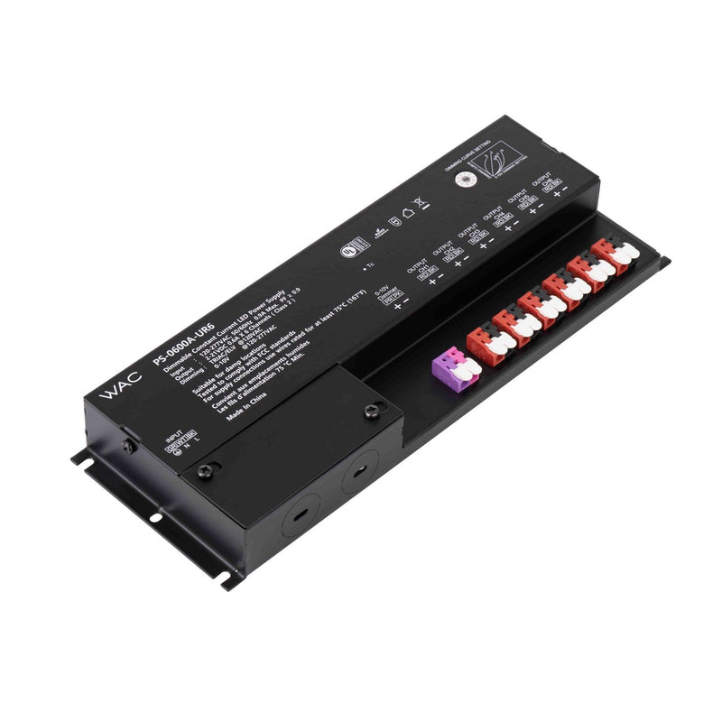 W.A.C. Lighting - PS-0600A-UR6 - LED Driver - Aether Atomic - Black