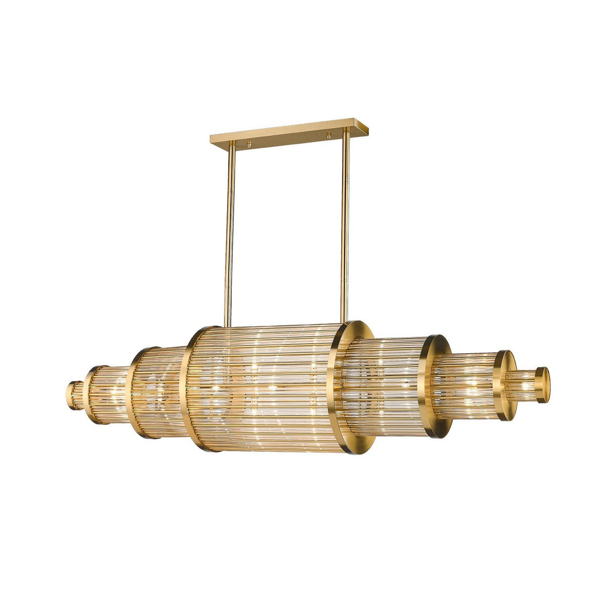 Avenue Lighting - HF1920-AB - LED Chandelier - Waldorf - Aged Brass