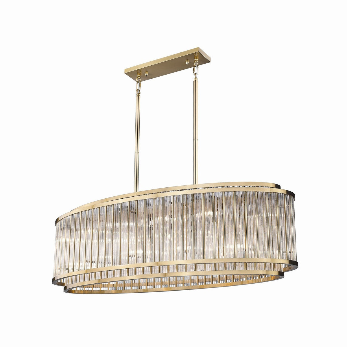 Avenue Lighting - HF1927-AB - 16 Light Chandelier - Waldorf - Aged Brass