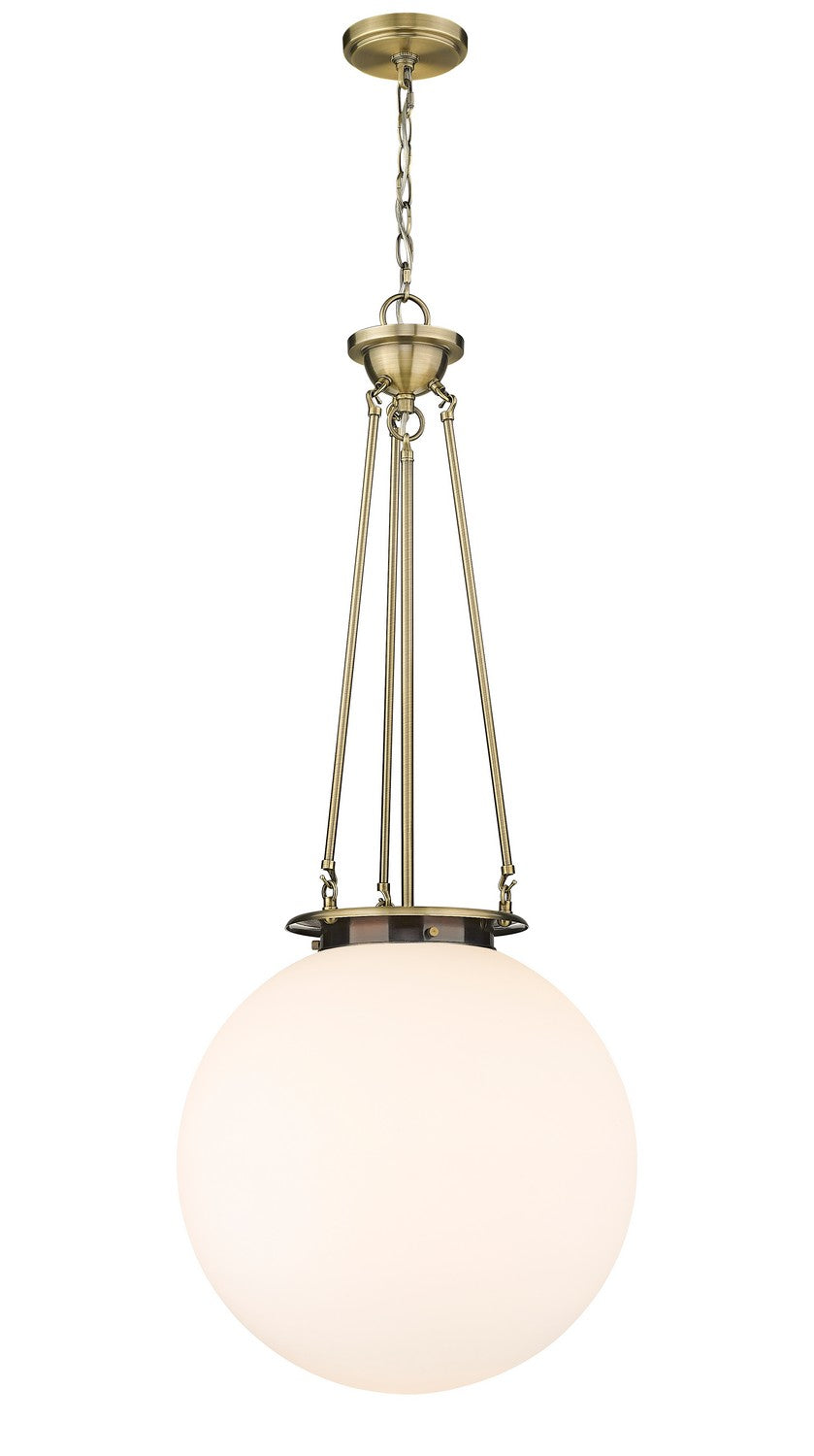 Innovations - 221-1P-AB-G201-18 - One Light Pendant - Essex - Antique Brass
