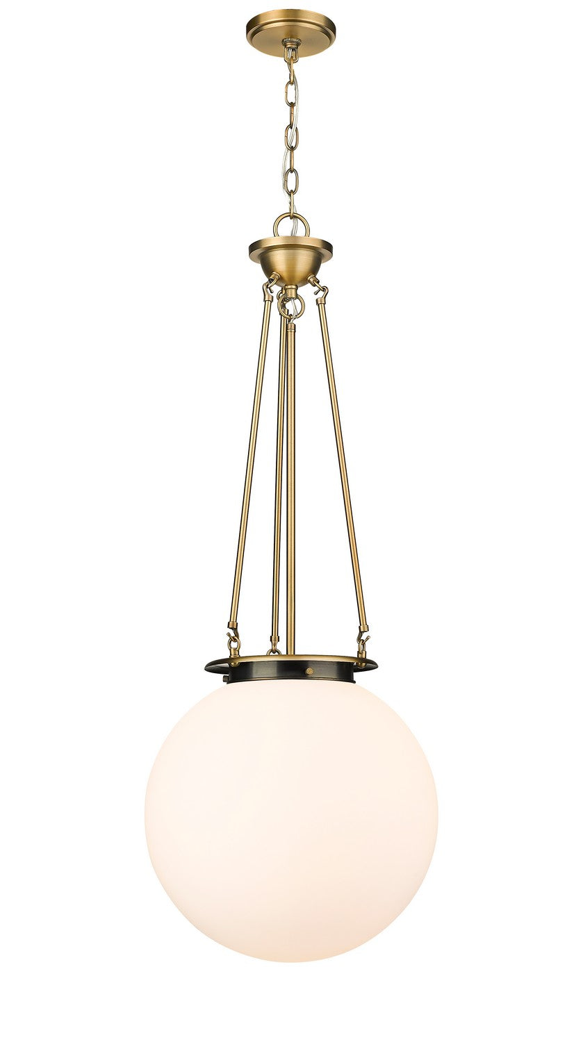 Innovations - 221-1P-BB-G201-16 - One Light Pendant - Essex - Brushed Brass