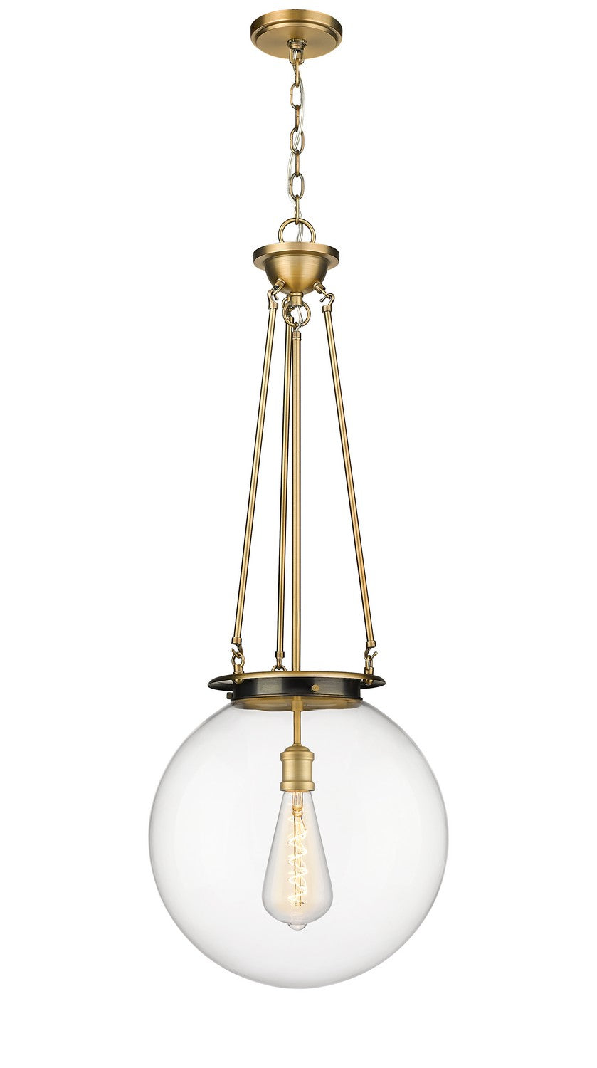 Innovations - 221-1P-BB-G202-16 - One Light Pendant - Essex - Brushed Brass