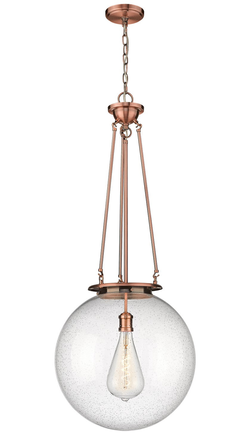Innovations - 221-1P-AC-G204-18 - One Light Pendant - Essex - Antique Copper