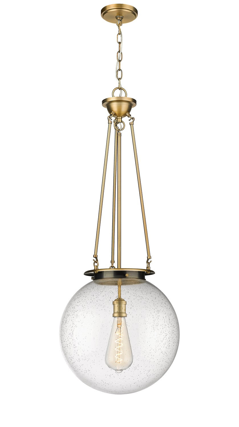 Innovations - 221-1P-BB-G204-16 - One Light Pendant - Essex - Brushed Brass