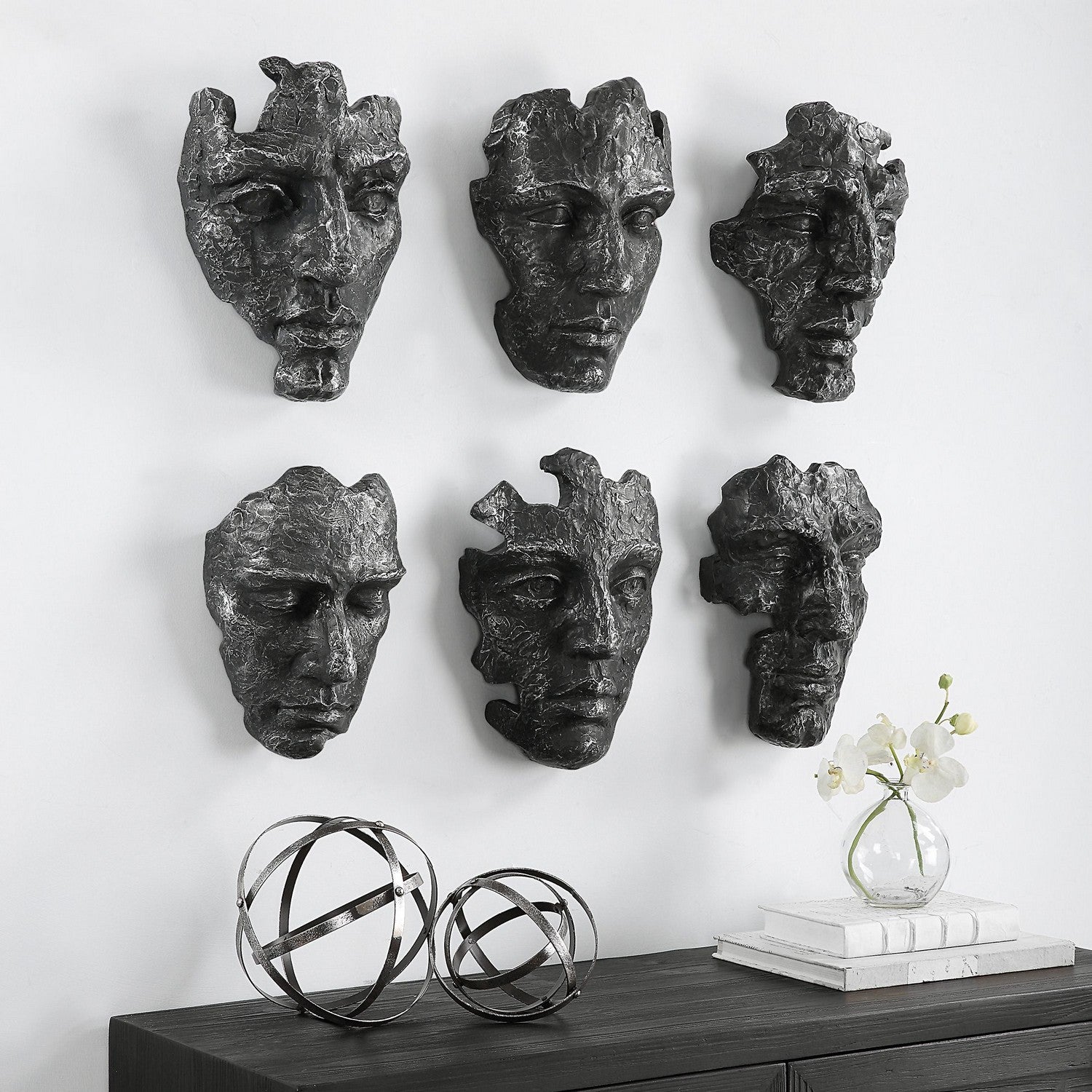 Uttermost - 04350 - Wall Decor - Self-Portrait - Gray