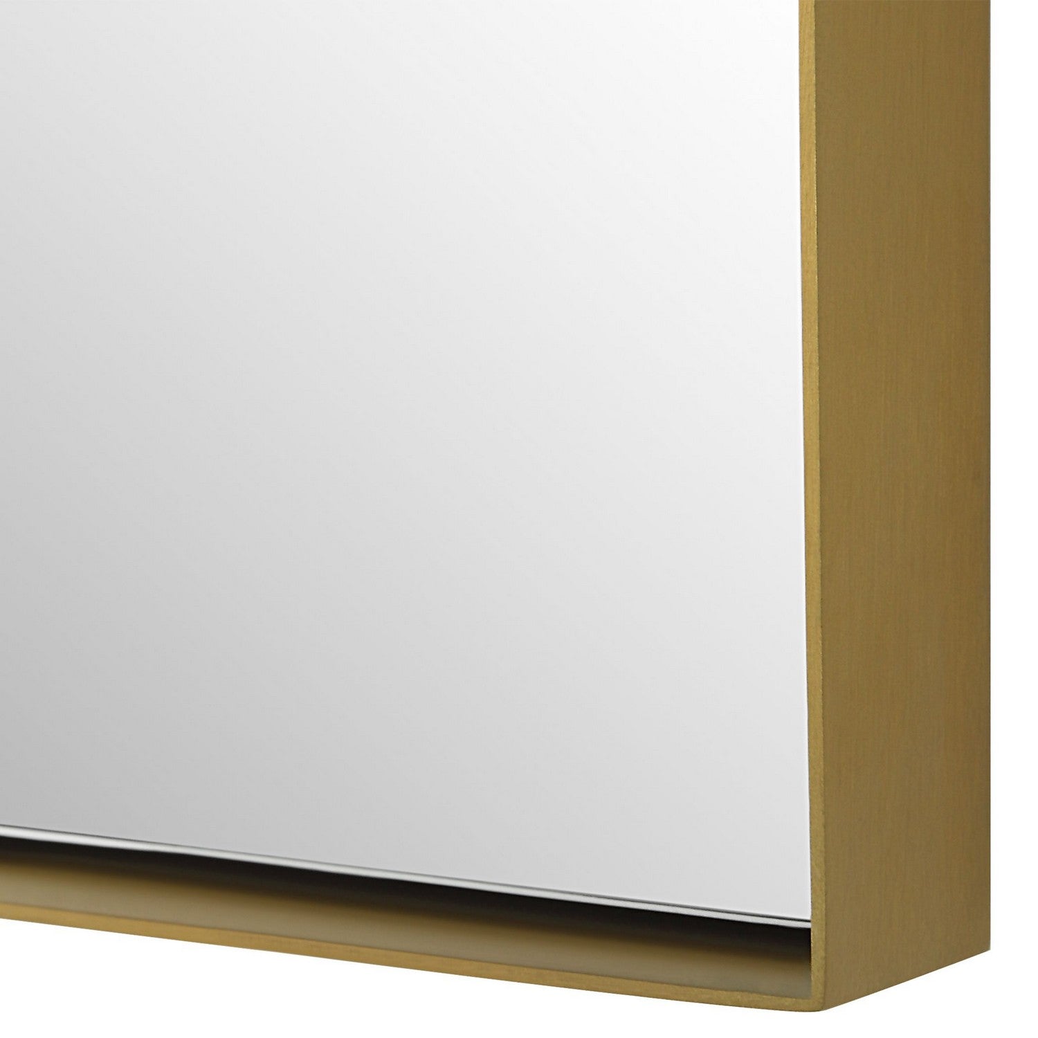 Uttermost - 09896 - Mirror - Sidney - Brushed Brass