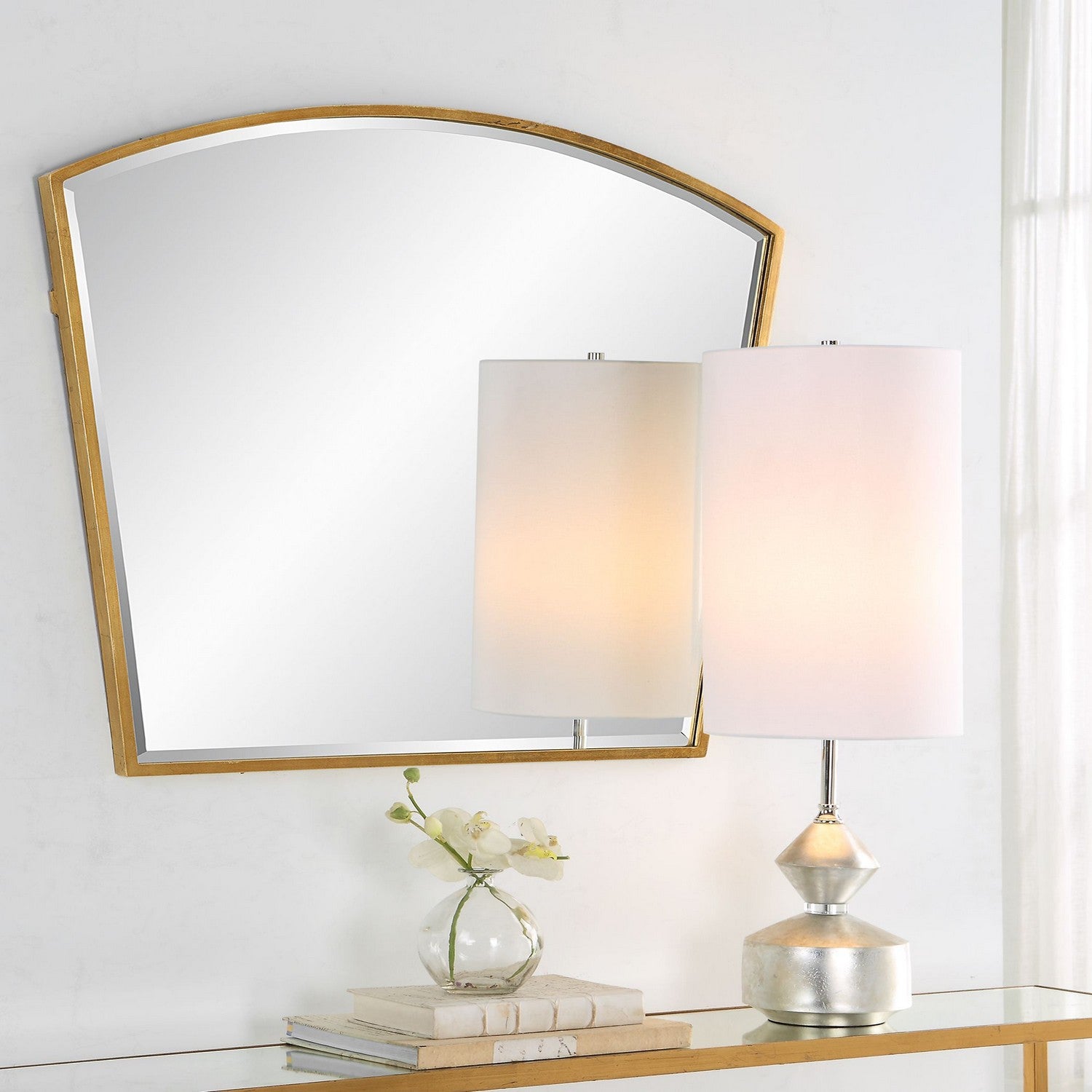 Uttermost - 09910 - Mirror - Boundary - Antiqued Gold Leaf