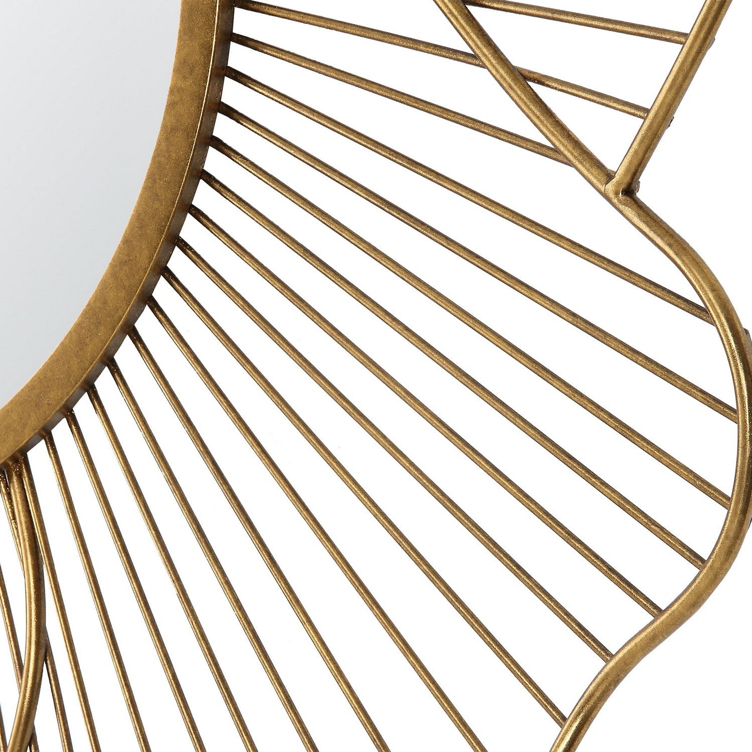 Uttermost - 09912 - Mirror - Blossom - Antiqued Gold Leaf