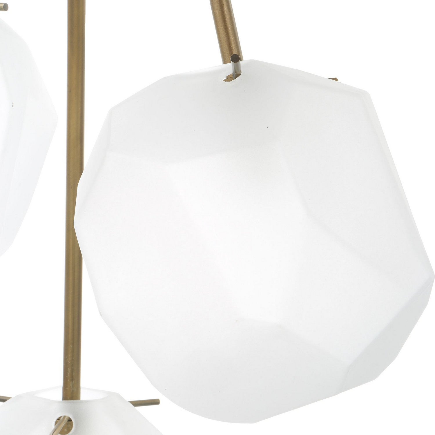 Uttermost - 21575 - Three Light Pendant - Geodesic - Matte Antique Brass