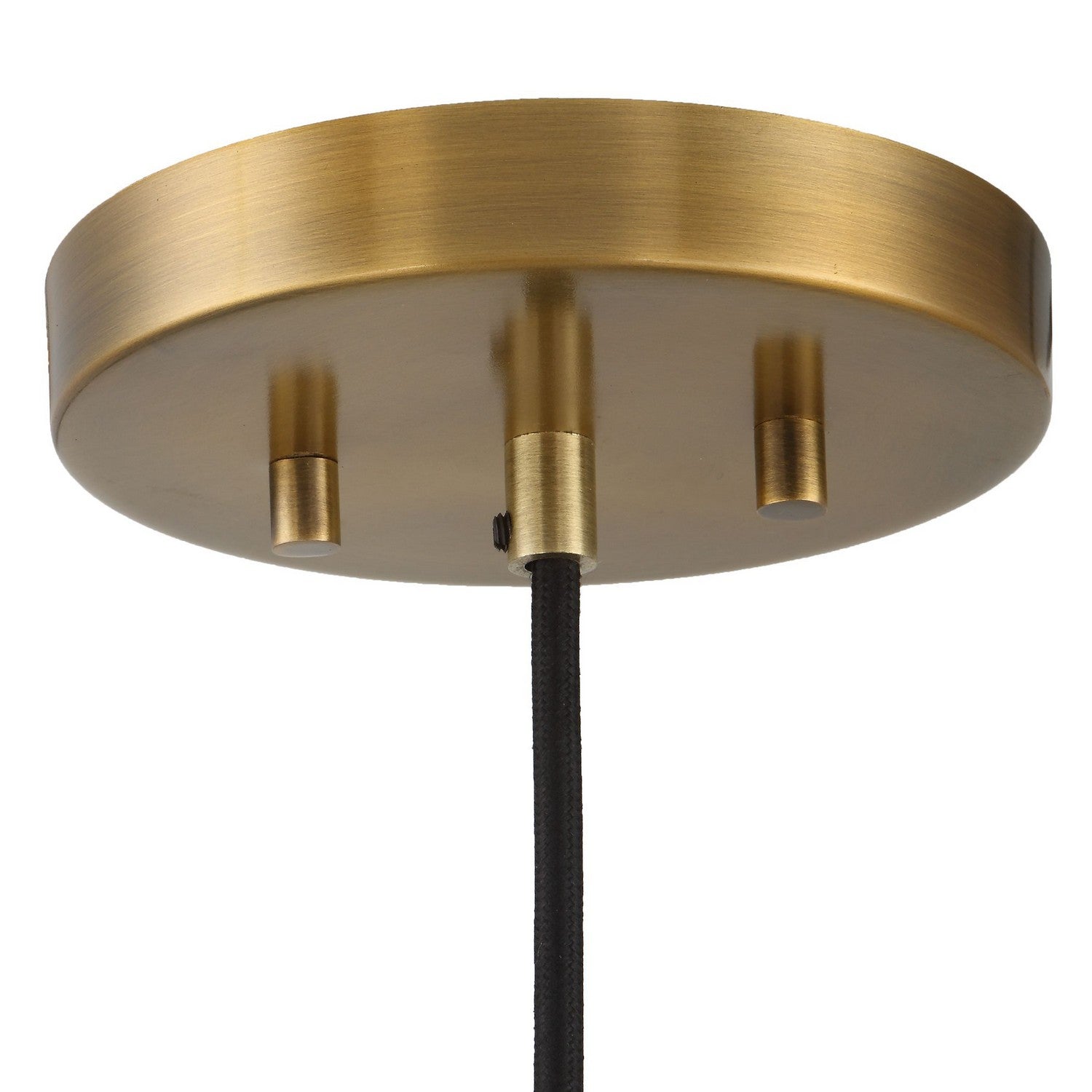 Uttermost - 21576 - One Light Mini Pendant - Geodesic - Matte Antique Brass