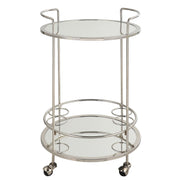 Uttermost - 22895 - Bar Cart - Spritz - Polished Chrome