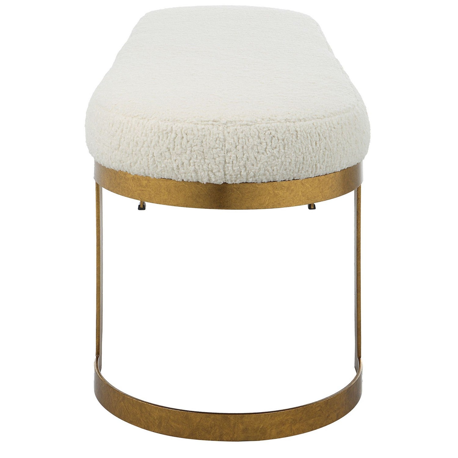 Uttermost - 23757 - Bench - Infinity - Antique Gold Leaf