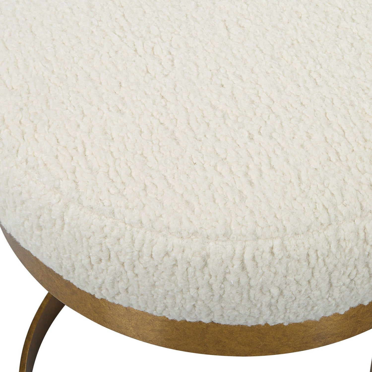 Uttermost - 23757 - Bench - Infinity - Antique Gold Leaf