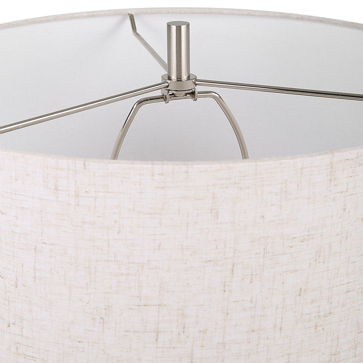 Uttermost - 30195-1 - One Light Table Lamp - Uplift - Nickel