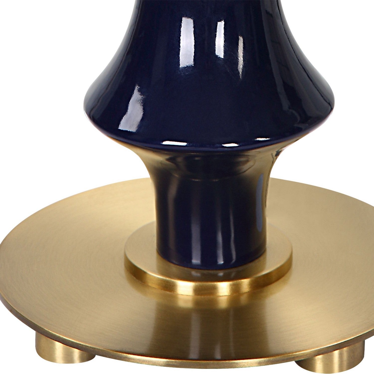 Uttermost - 30196 - One Light Table Lamp - Coil - Antique Brass