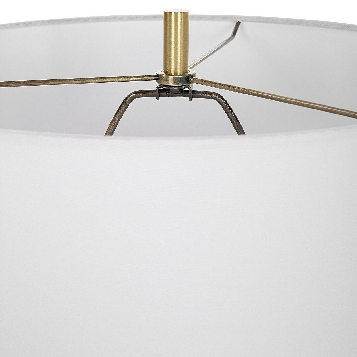 Uttermost - 30197 - One Light Table Lamp - Regalia - Antique Brushed Brass