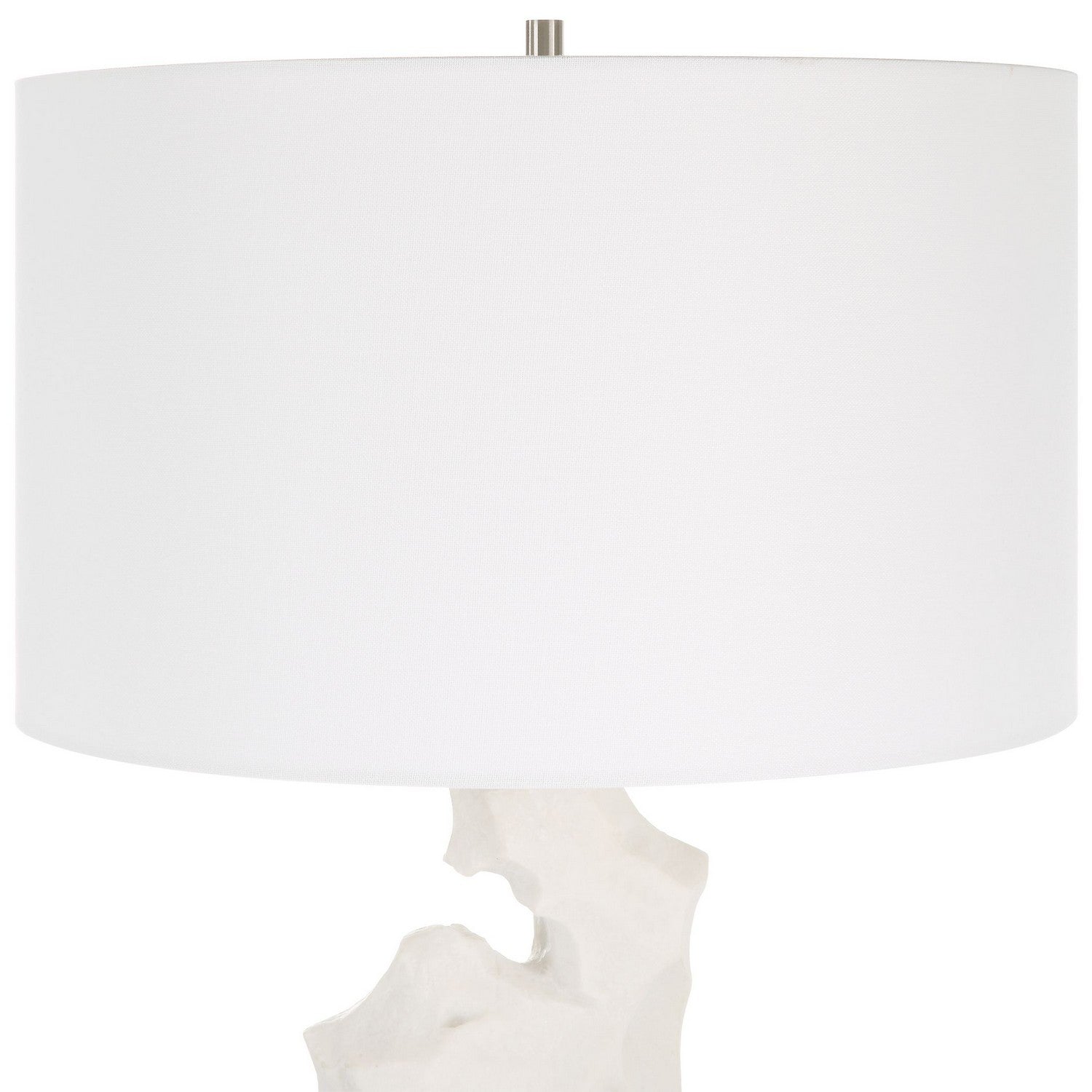 Uttermost - 30198 - One Light Table Lamp - Remnant - White Stone