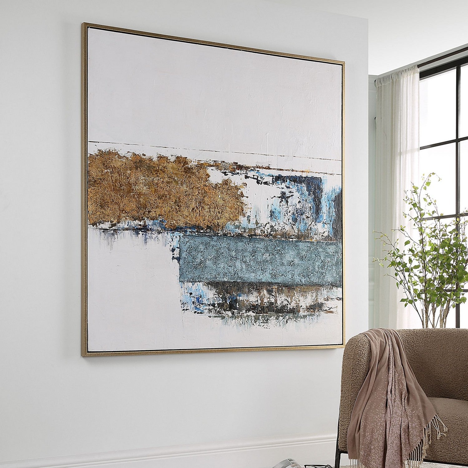 Uttermost - 32280 - Wall Art - Stacked Against - Gold