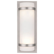 Minka-Lavery - 341-84 - Two Light Wall Sconce - Brushed Nickel